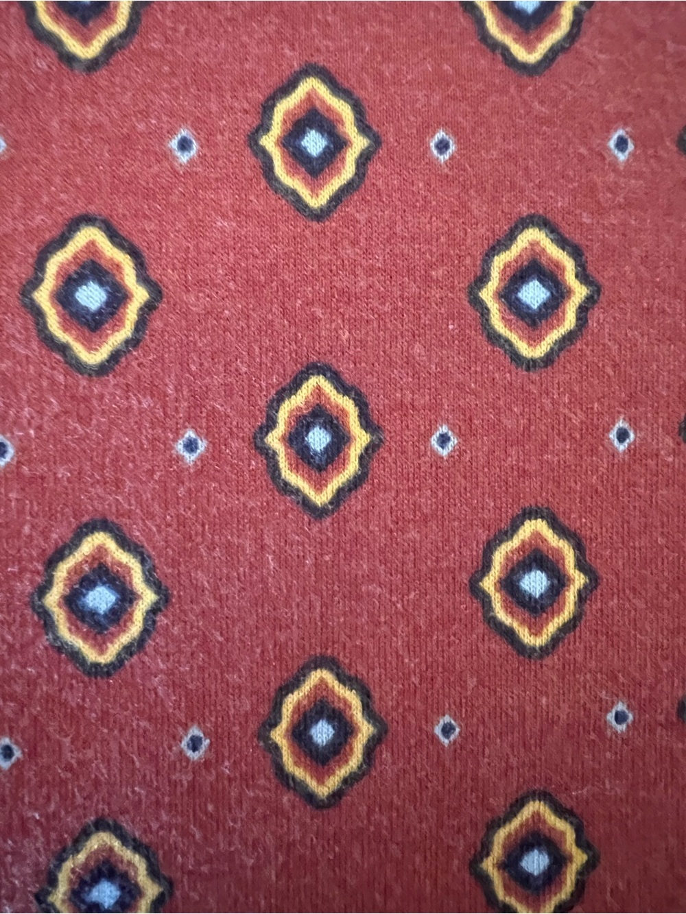 Liz Claiborne Orange Geometric Maxi Dress XXL With Pockets - Picture 6 of 8